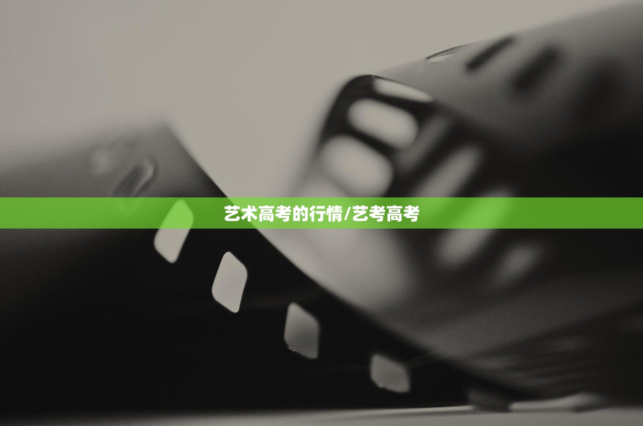 艺术高考的行情/艺考高考