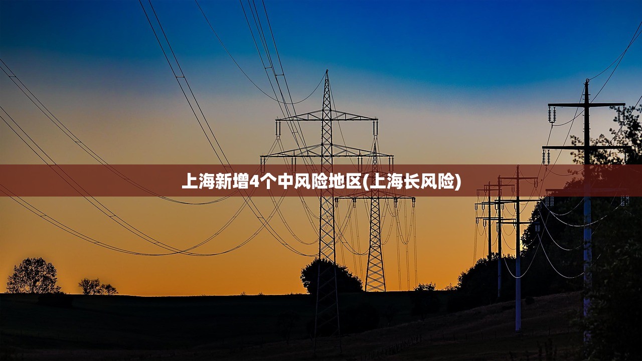 上海新增4个中风险地区(上海长风险) 上海新增4个中风险地区(上海长风险)