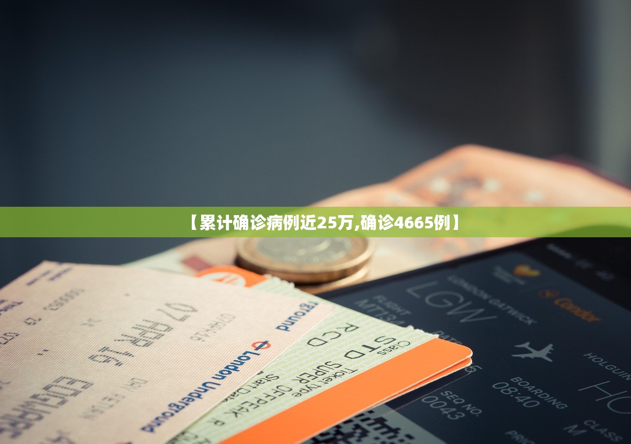 【累计确诊病例近25万,确诊4665例】