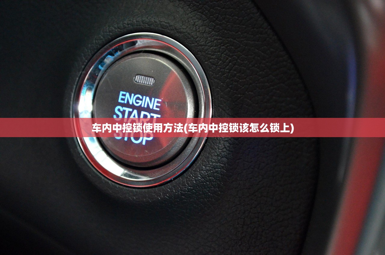 车内中控锁使用方法(车内中控锁该怎么锁上)
