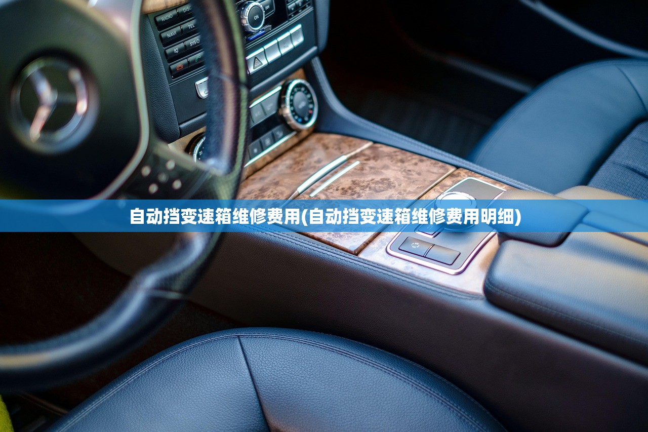 自动挡变速箱维修费用(自动挡变速箱维修费用明细)