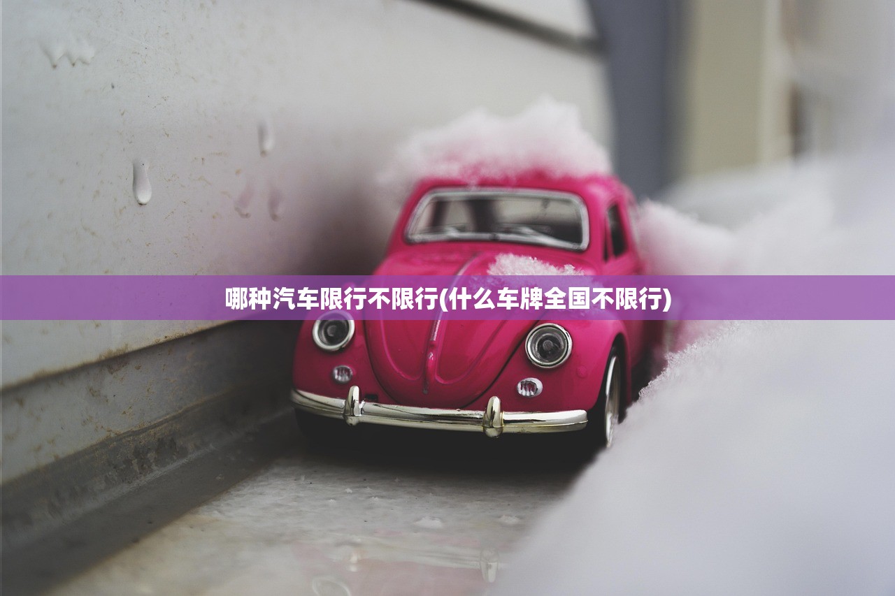 哪种汽车限行不限行(什么车牌全国不限行)