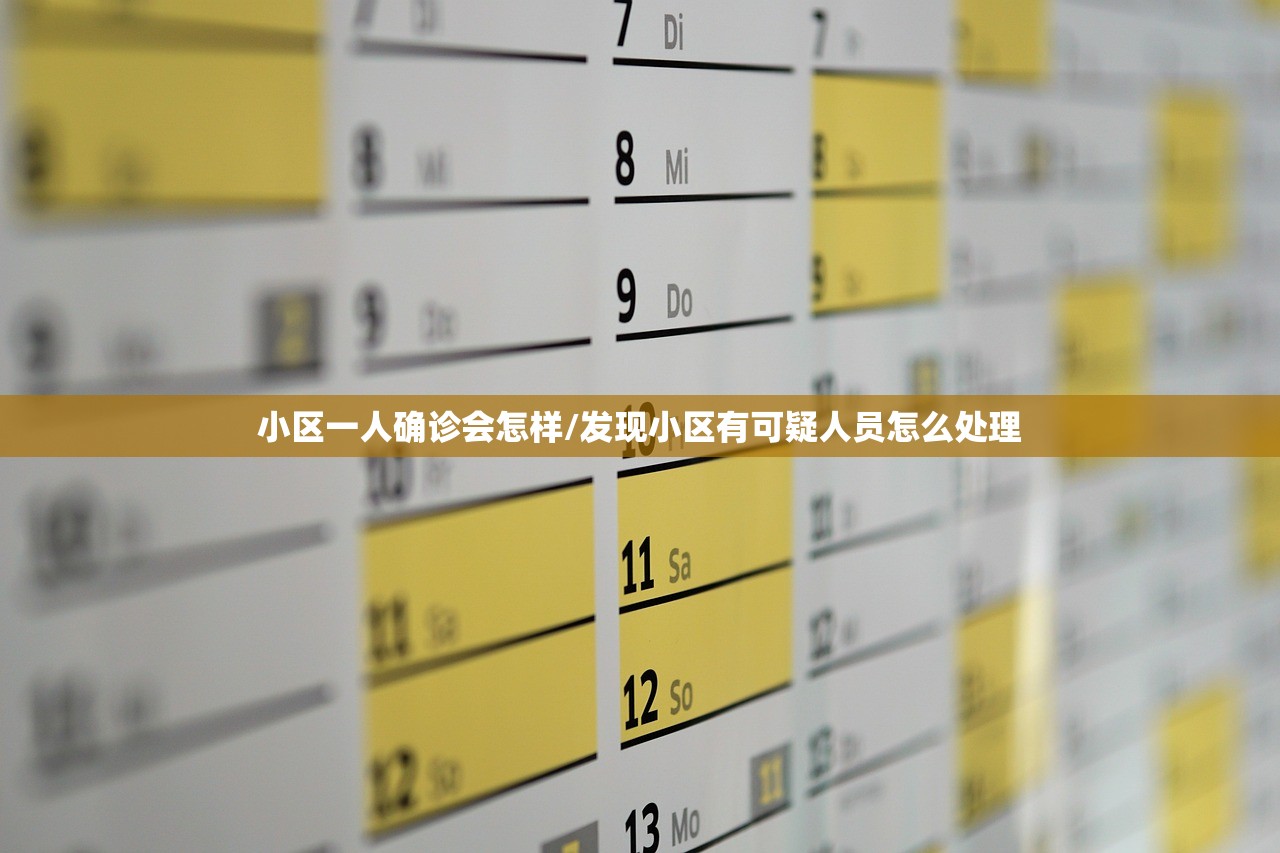 小区一人确诊会怎样/发现小区有可疑人员怎么处理 小区一人确诊会怎样/发现小区有可疑人员怎么处理