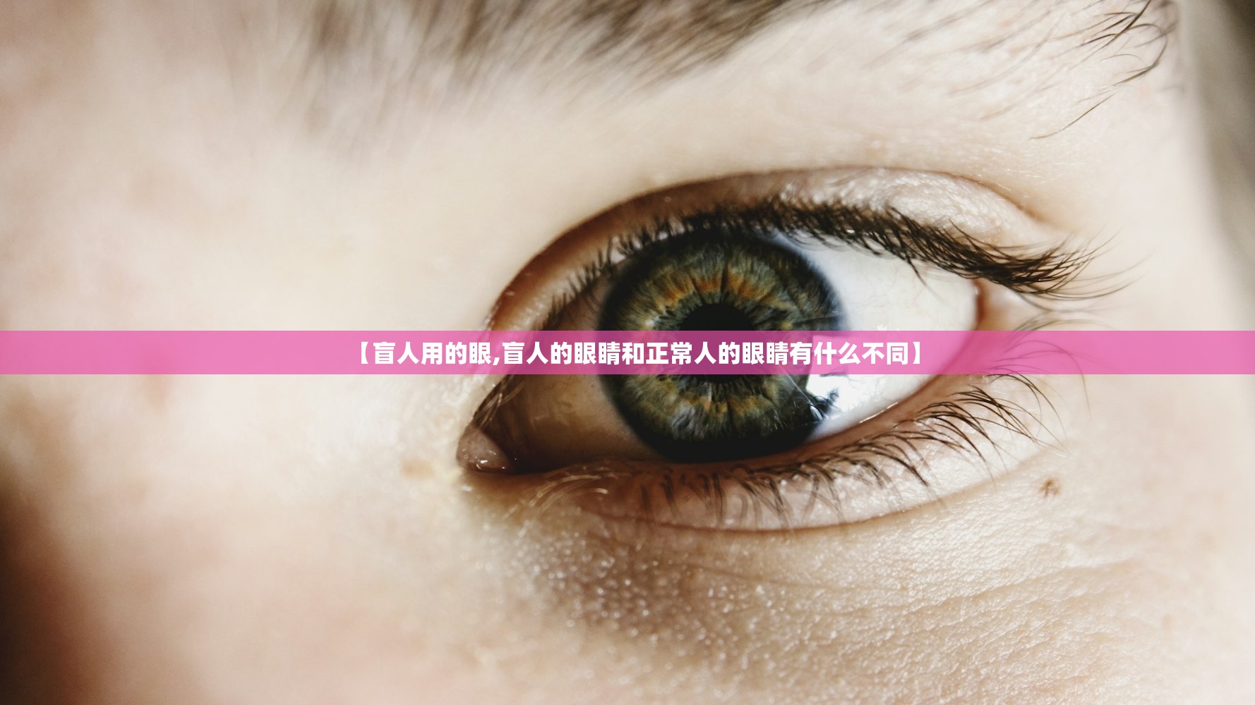 【盲人用的眼,盲人的眼睛和正常人的眼睛有什么不同】