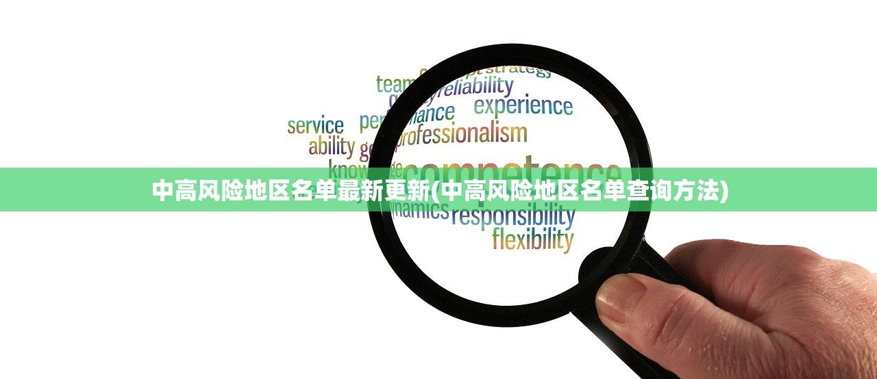 中高风险地区名单最新更新(中高风险地区名单查询方法) 中高风险地区名单最新更新(中高风险地区名单查询方法)
