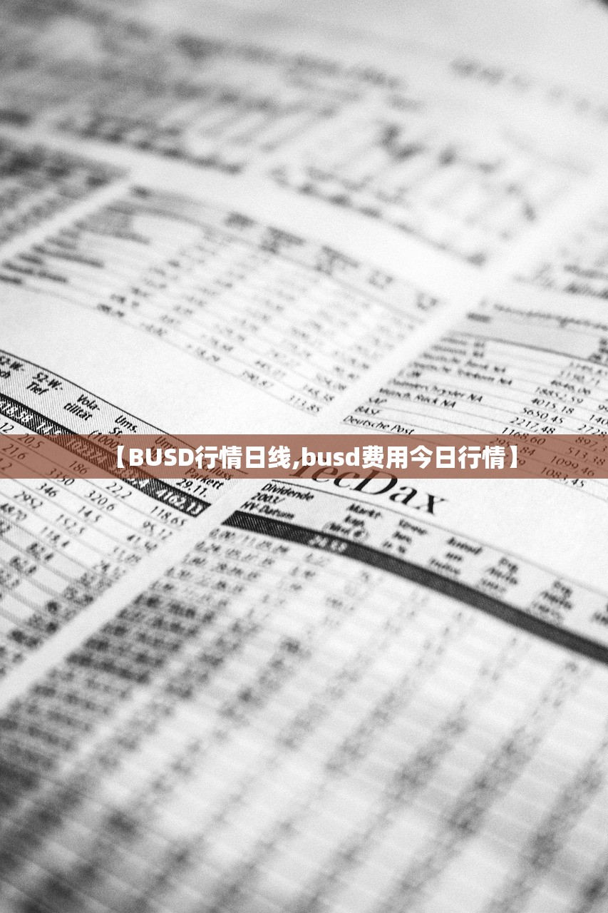 【BUSD行情日线,busd费用今日行情】