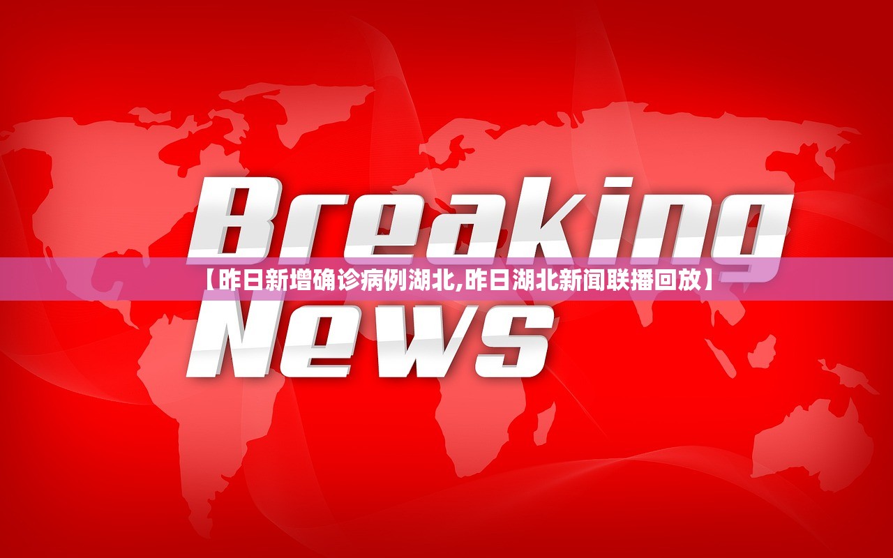 【昨日新增确诊病例湖北,昨日湖北新闻联播回放】