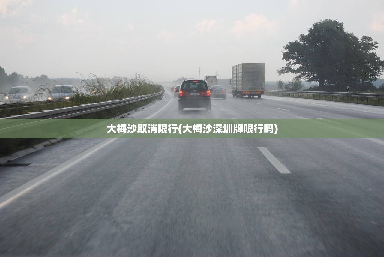大梅沙取消限行(大梅沙深圳牌限行吗) 大梅沙取消限行(大梅沙深圳牌限行吗)