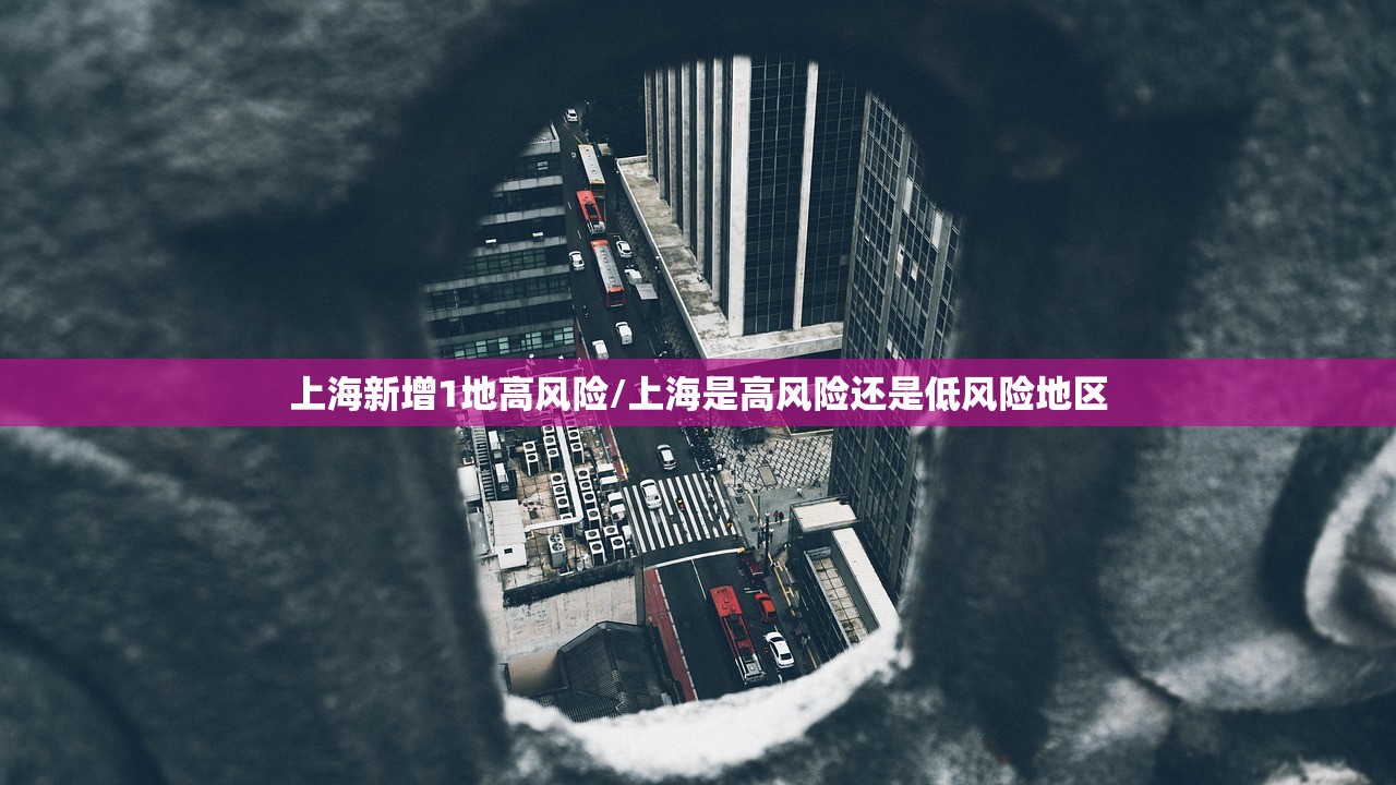 上海新增1地高风险/上海是高风险还是低风险地区