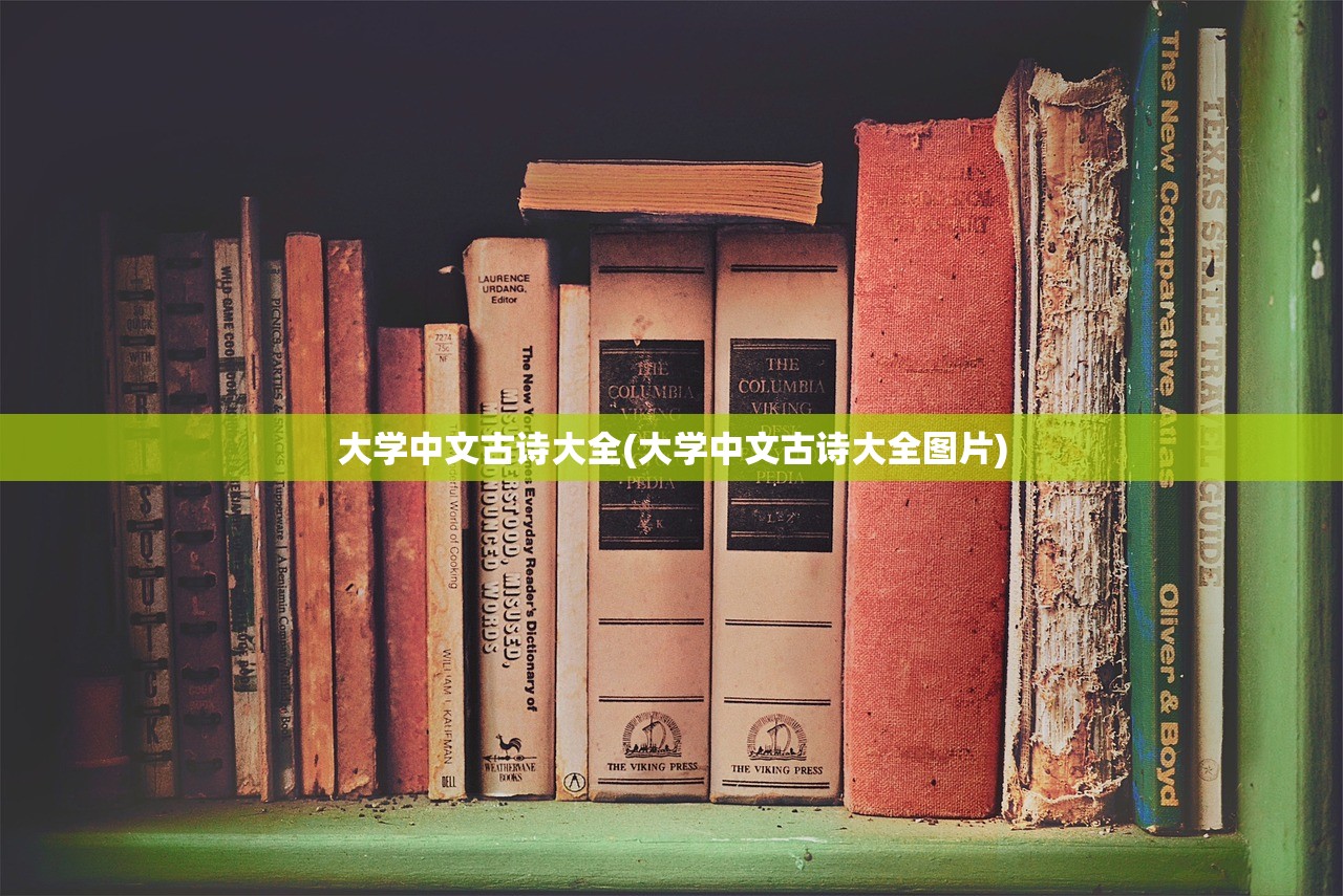 大学中文古诗大全(大学中文古诗大全图片) 大学中文古诗大全(大学中文古诗大全图片)