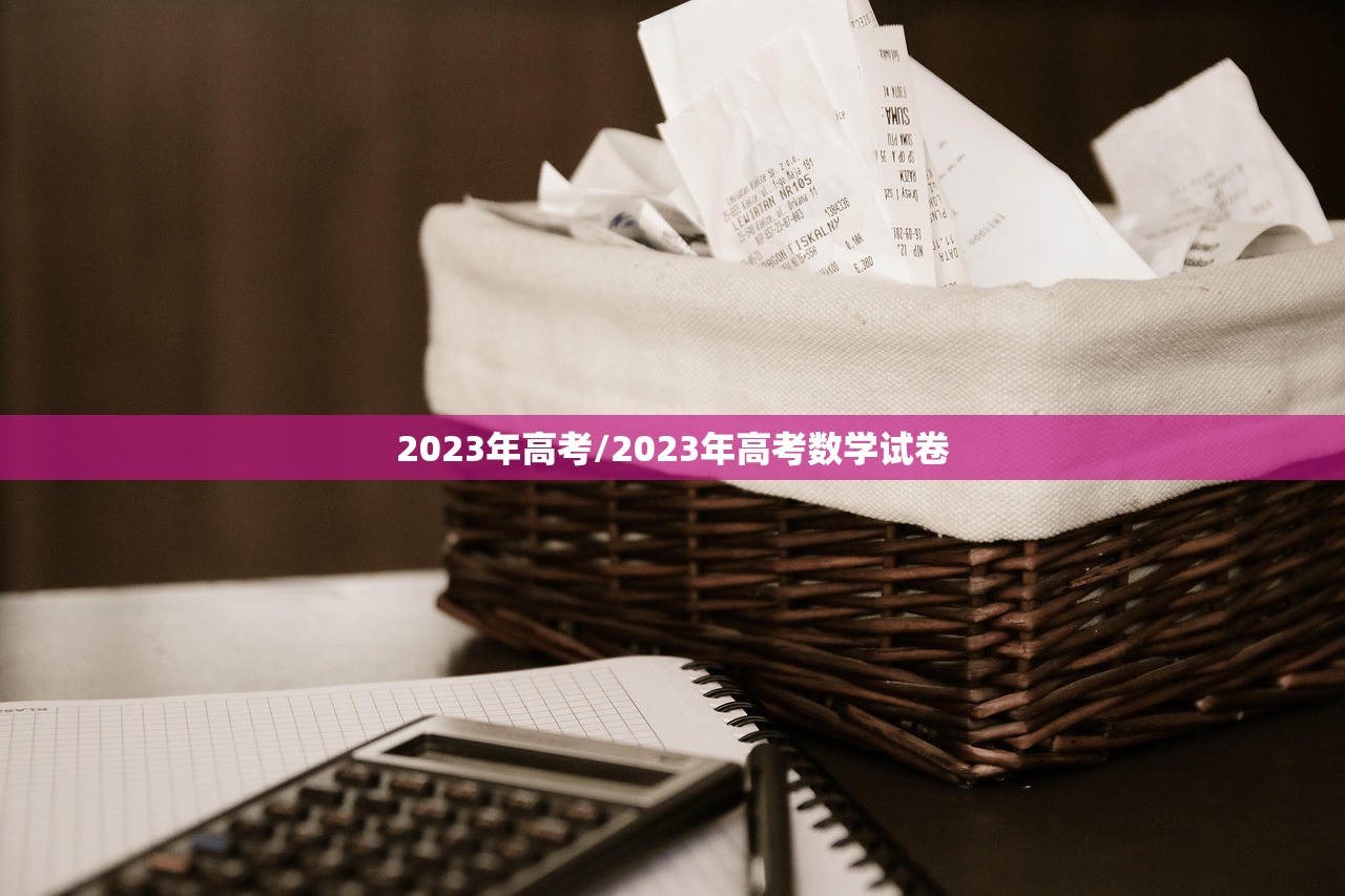 2023年高考/2023年高考数学试卷