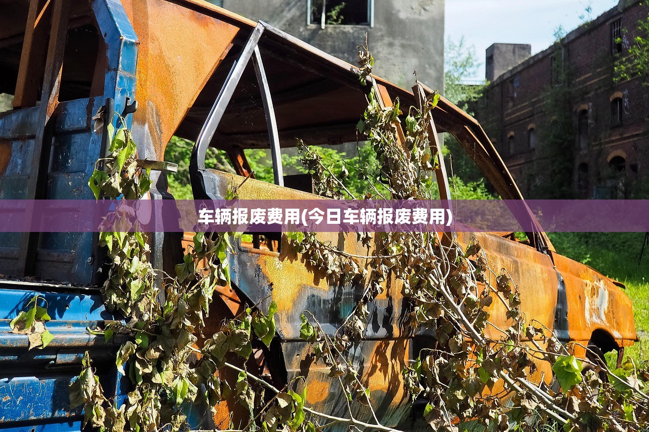 车辆报废费用(今日车辆报废费用)
