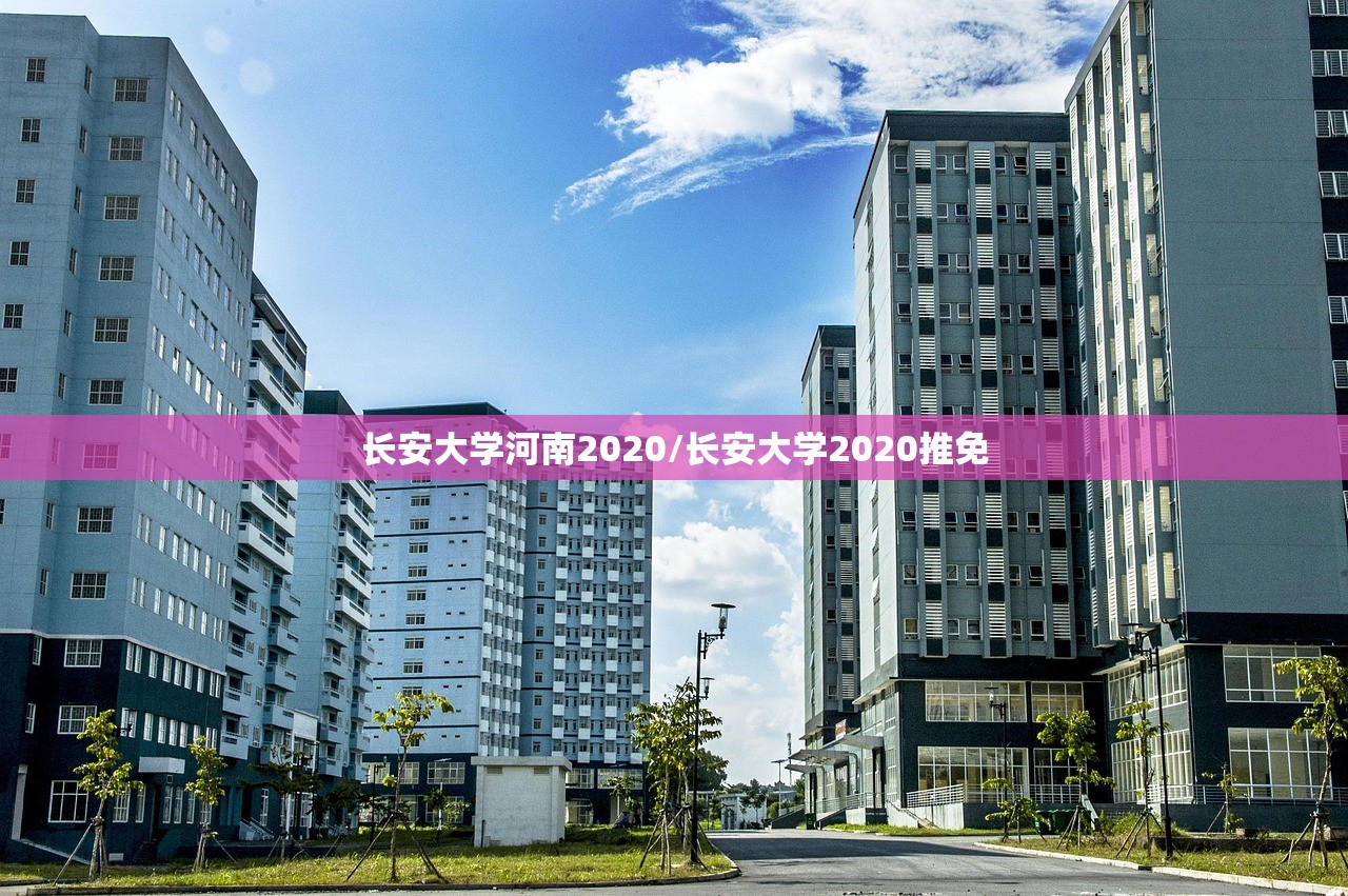 长安大学河南2020/长安大学2020推免