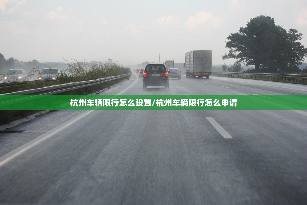 杭州车辆限行怎么设置/杭州车辆限行怎么申请 杭州车辆限行怎么设置/杭州车辆限行怎么申请